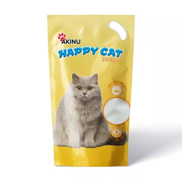 Akinu Happy cat 7,2 l Sandy jemný